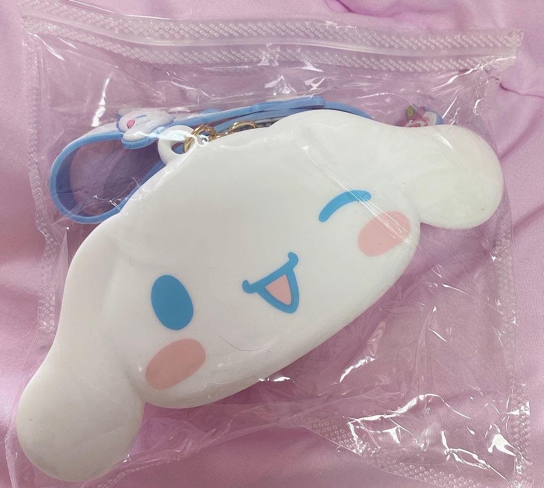 ★シナモロール腕時計⑤【箱／特典3点】ZGOサンリオ海外限定アナログデジタル両式