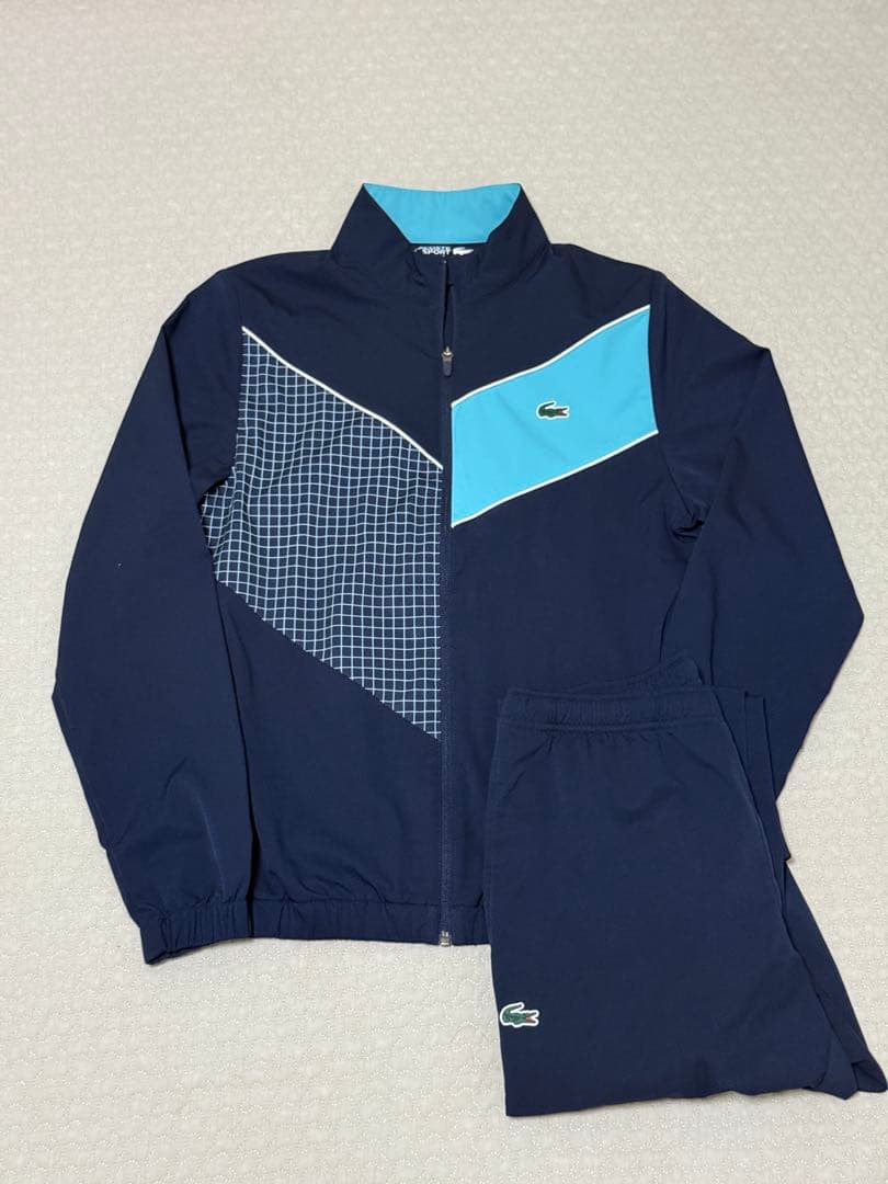 ラコステ　トラックスーツ　ジャケット　パンツ　サイズM相当　テニス　ジョコビッチ