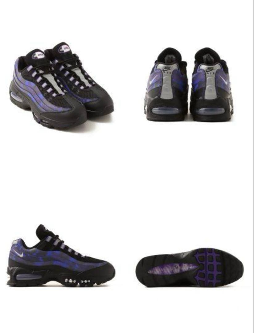 靴 AIR MAX 95 QS COURT PURPLE