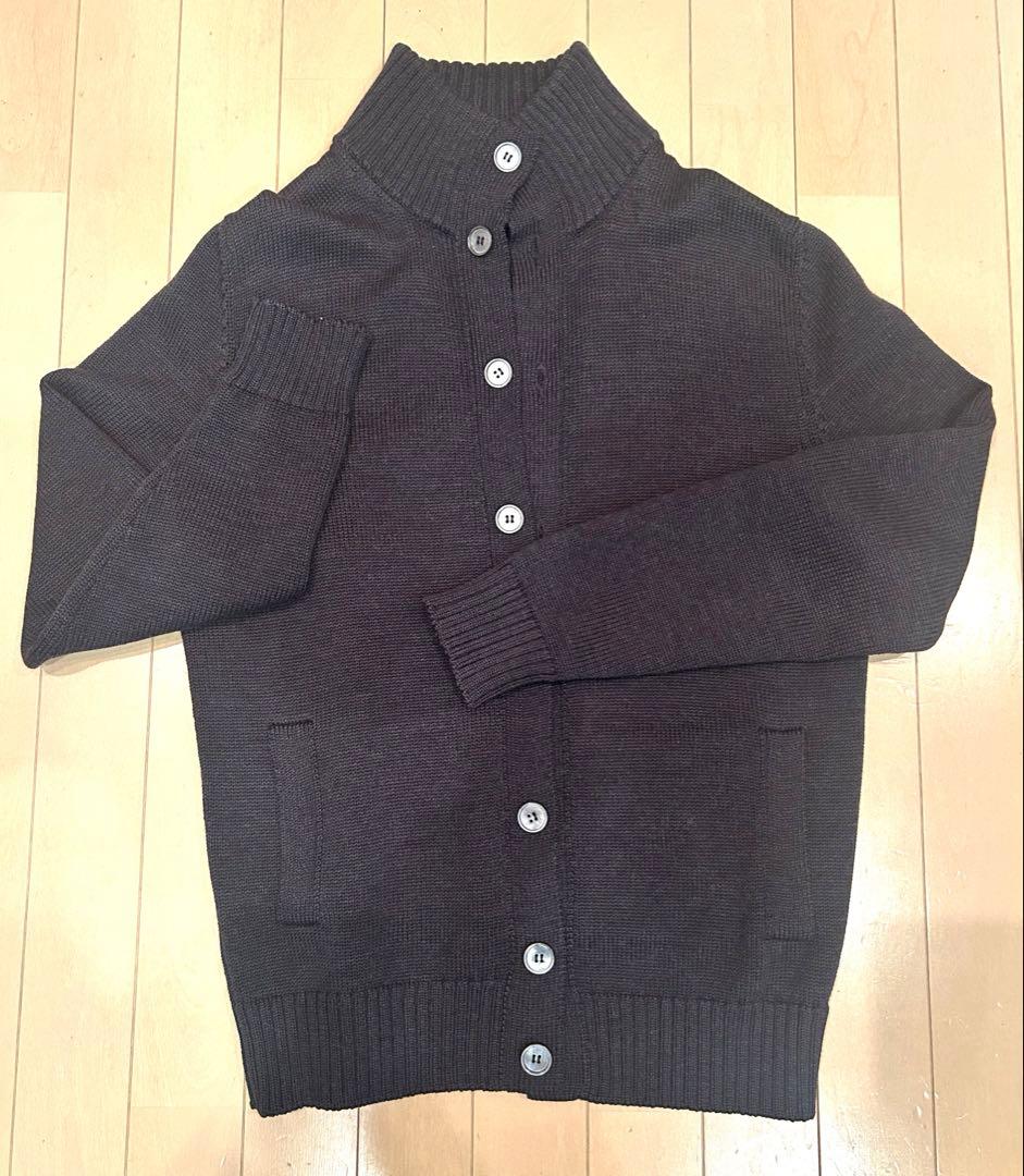 〔よしみ〕ZANONE (美品) ブラック ウール サイズ50