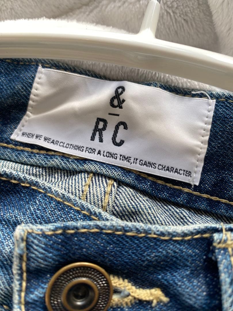 Curensology カレンソロジー 〈&RC〉ワイドルーズデニムパンツ 34