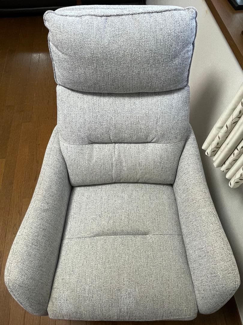 【88FRさま専用】ニトリ電動布張りリクライニングパーソナルチェア