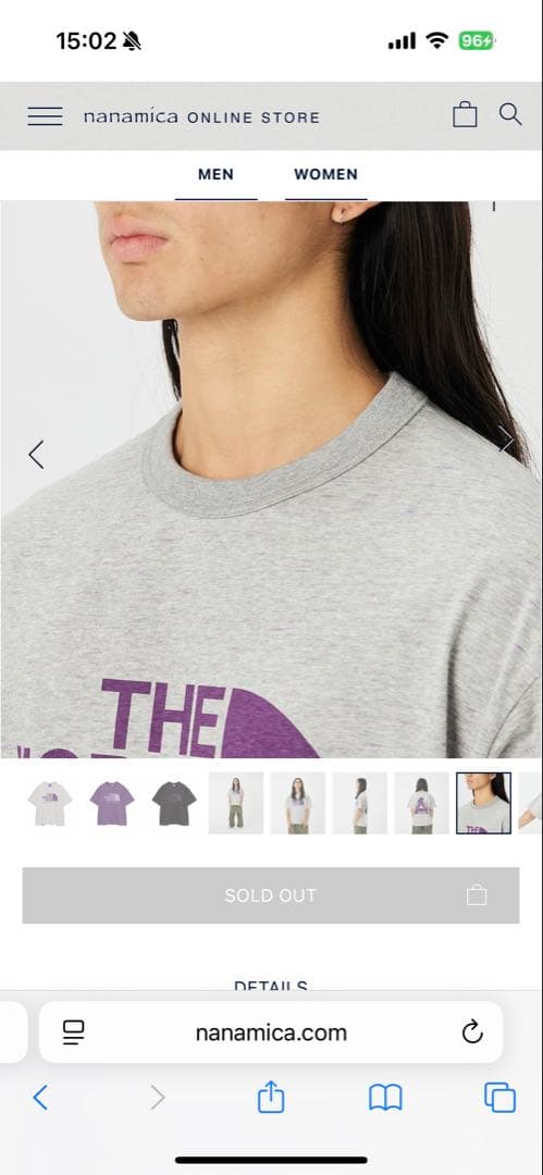 トップス PALACE x The North Face Purple Label L