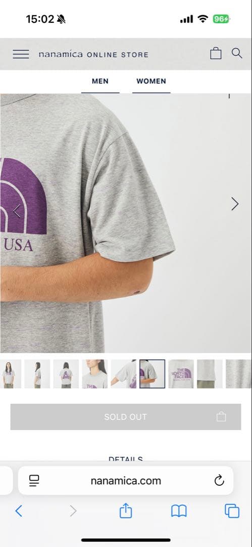 トップス PALACE x The North Face Purple Label L