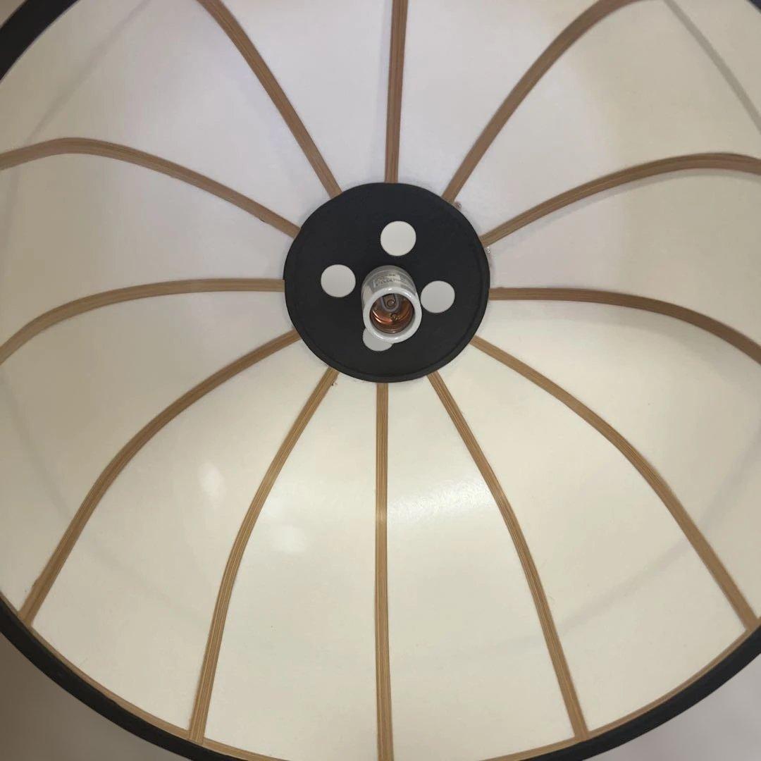 和風円形シーリングライト ホワイト・ブラック