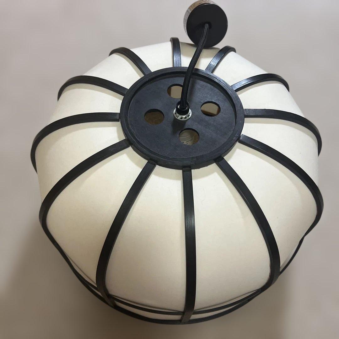 和風円形シーリングライト ホワイト・ブラック