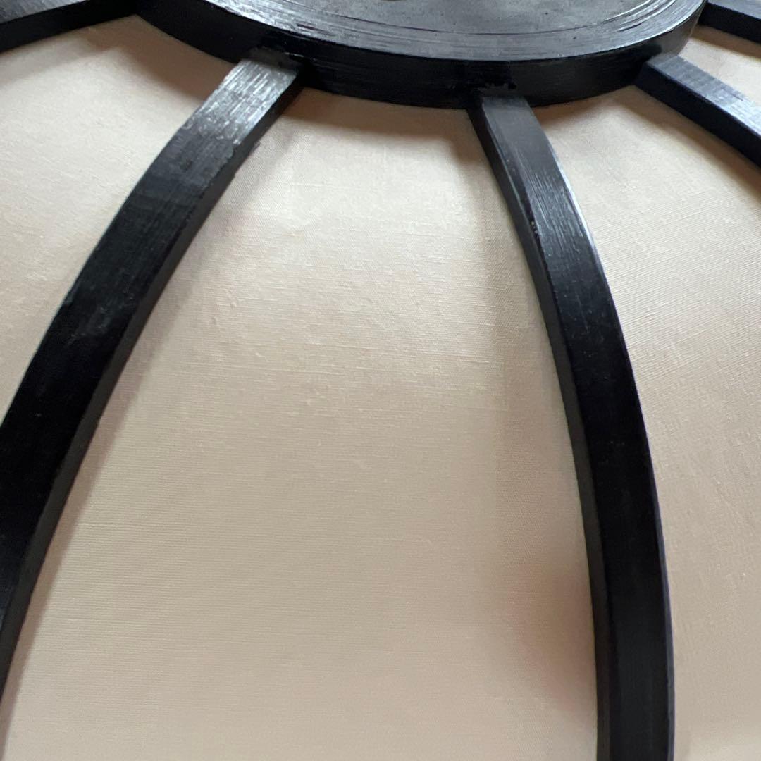 和風円形シーリングライト ホワイト・ブラック