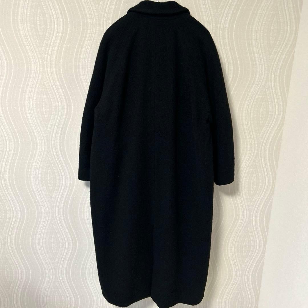 CLANE クラネ✨DOUBLE WOOL LONG COAT 黒　ロングコート