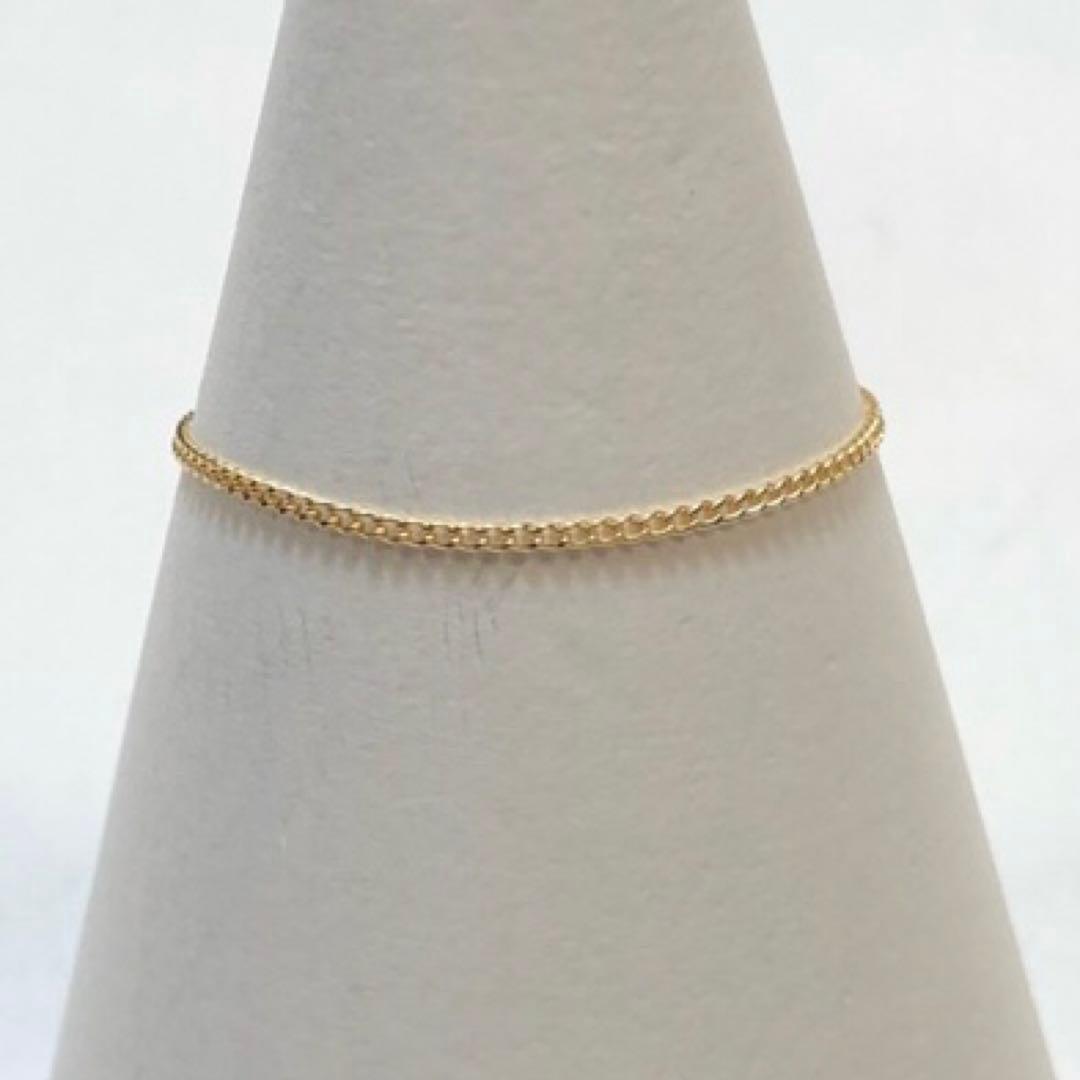 fumika 　3本K18 喜平 チェーンリング 18金　レディース　指輪