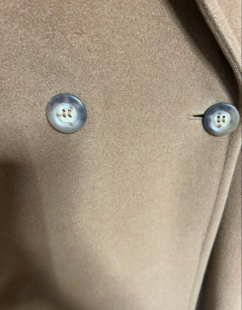 マックスマーラ　ロングコート　ピュアウール　訳あり　中古　虫食い