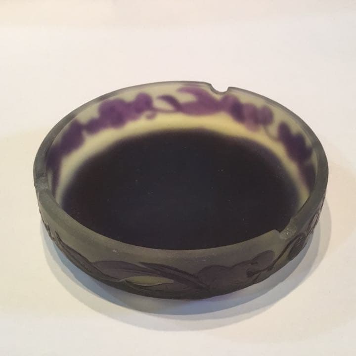 エミール・ガレ 復刻版 ルーマニア製 新品 ハンドメイド 灰皿 小物入れ 花瓶