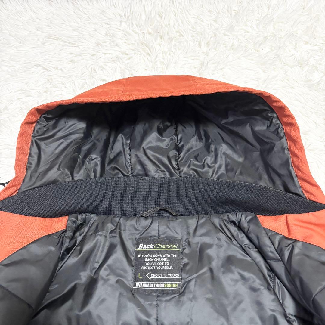 BACKCHANNEL CORDURA HOODED JACKET オレンジ L