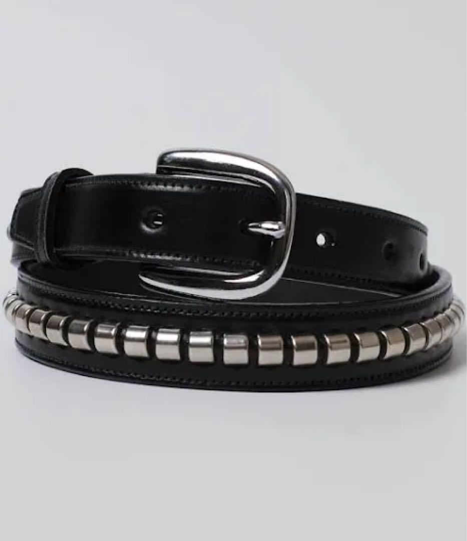 Tory leather メタルスタッズ ベルト