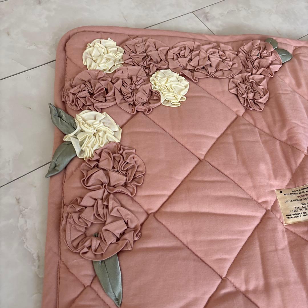 ポテチーノ　ピンク座布団カバー 2枚セット