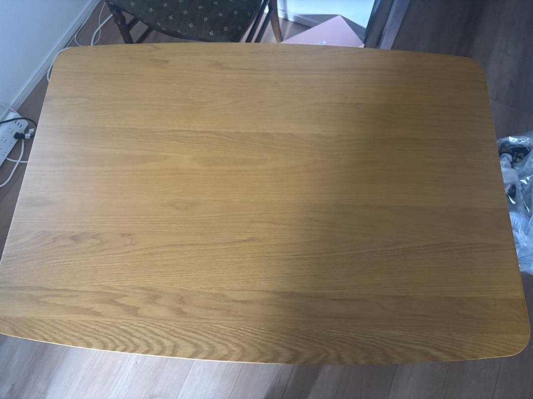 テーブル 机 ダイニングテーブル 木製高さ調整こたつ