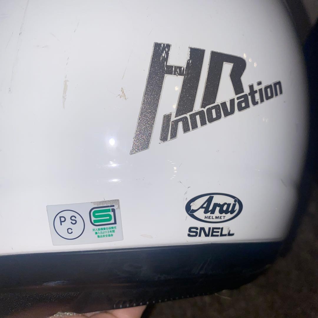 アライ　フルフェイスヘルメットHRイノベーション　Lサイズ　（予備シールド付き）