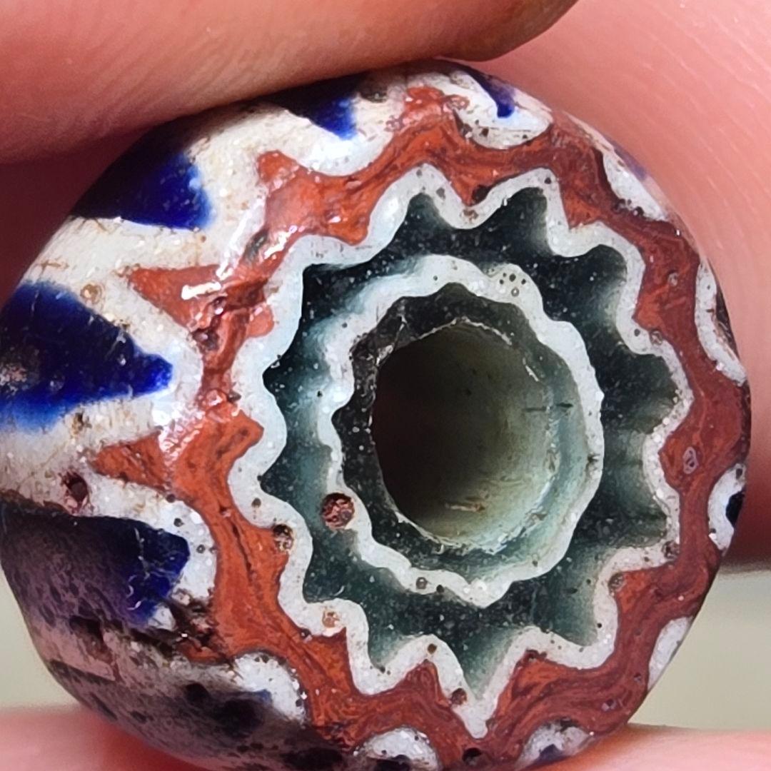 内径広め　7層シェブロンビーズ　goro's等のカスタムに　5