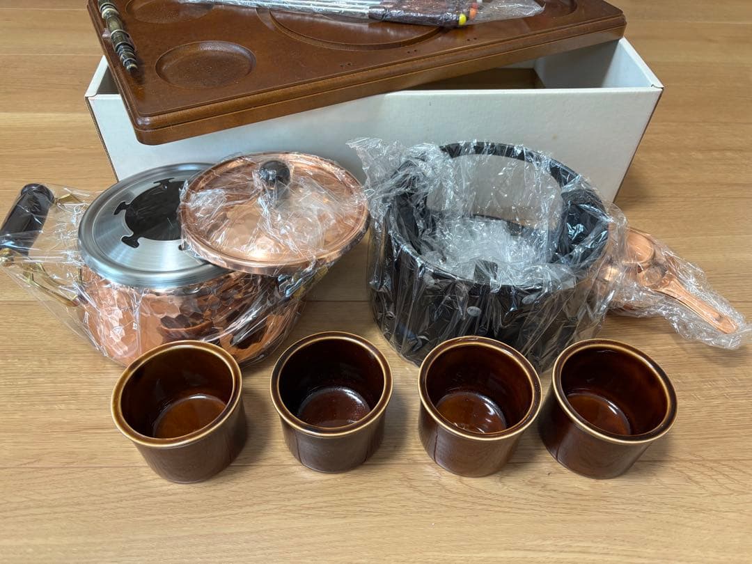 COPPER 100  WARE フォンデュセット 新光金属