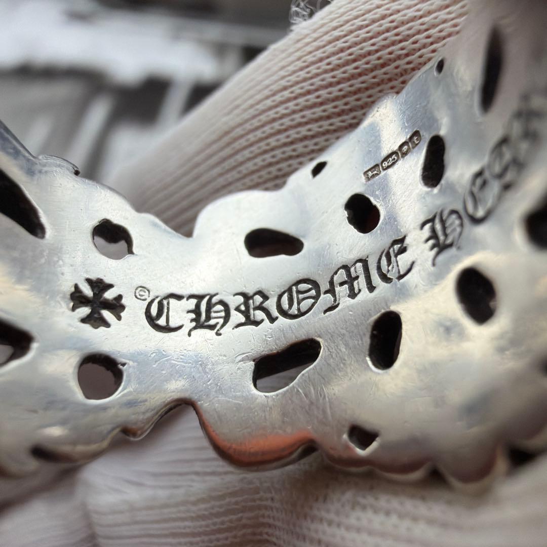 クロムハーツ ダブル フローラル リング 13号 鑑定済み