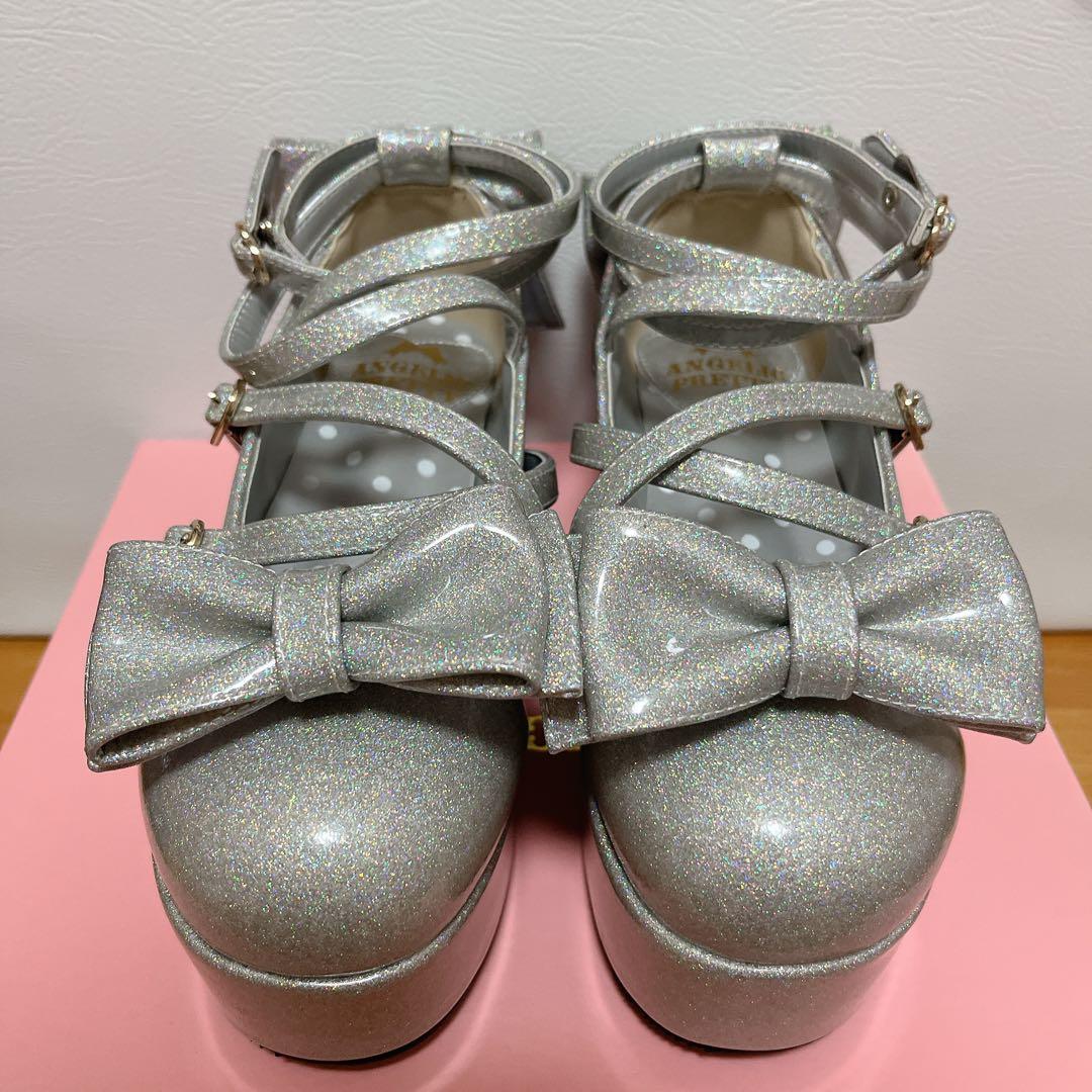 アンジェリックプリティ Dreamy Twinkleシューズ シルバー