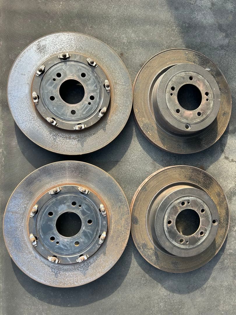 ランエボX CZ4A 2Pブレーキローター リアおまけ