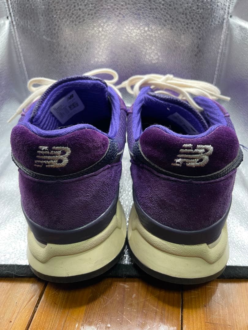 靴 New Balance 998 \"Plum Purple\" 27