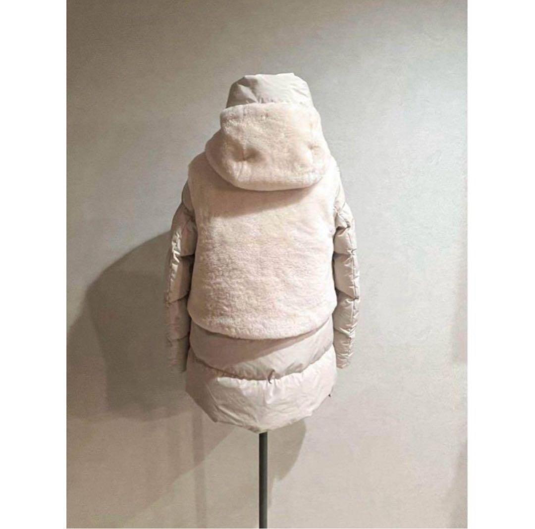 最終値下げDUNO デュノ187,000円 23A/Wムートンダウンコート