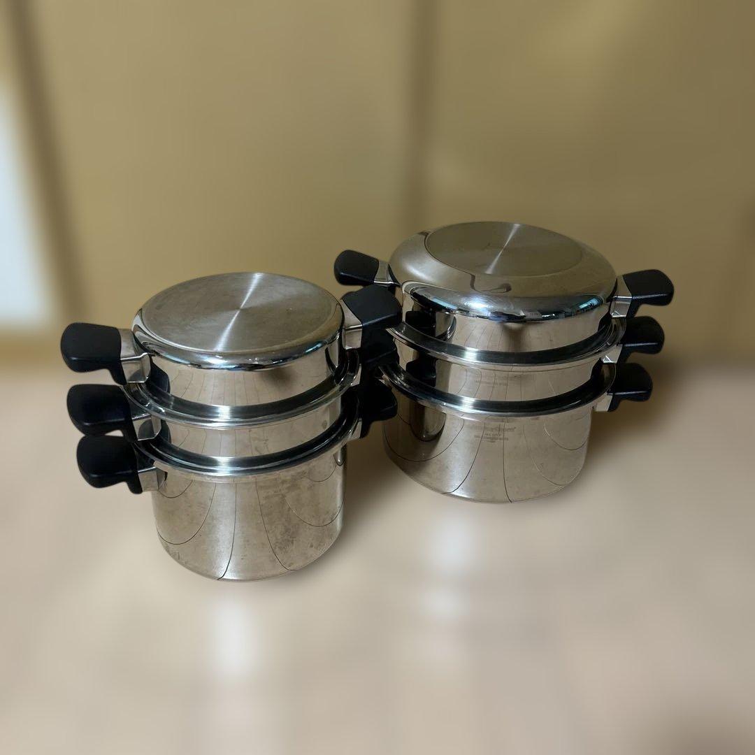 Amway ステンレス ダブルボイラーセット