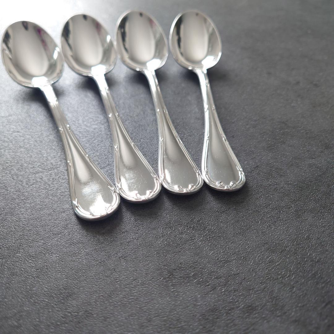 美品 クリストフル リュバン コーヒースプーン 4点