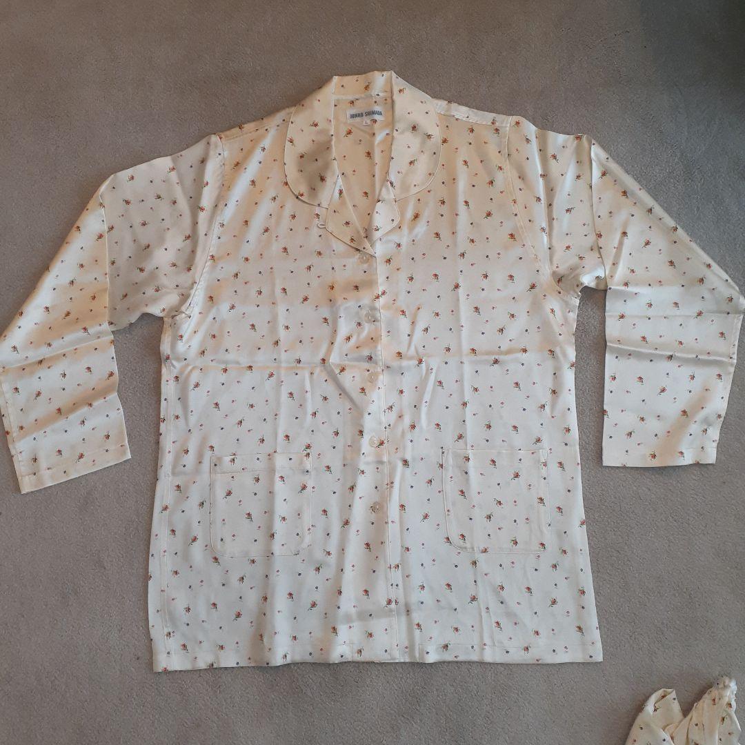 【新品未使用】JUNKO SHIMADA シルク100% 花柄 パジャマ