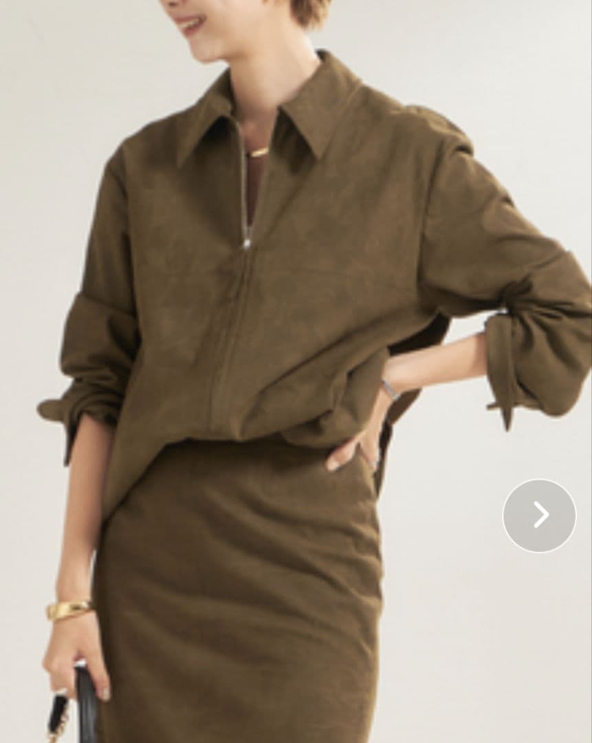 Plage L’IAM　スウェードブルゾン　36