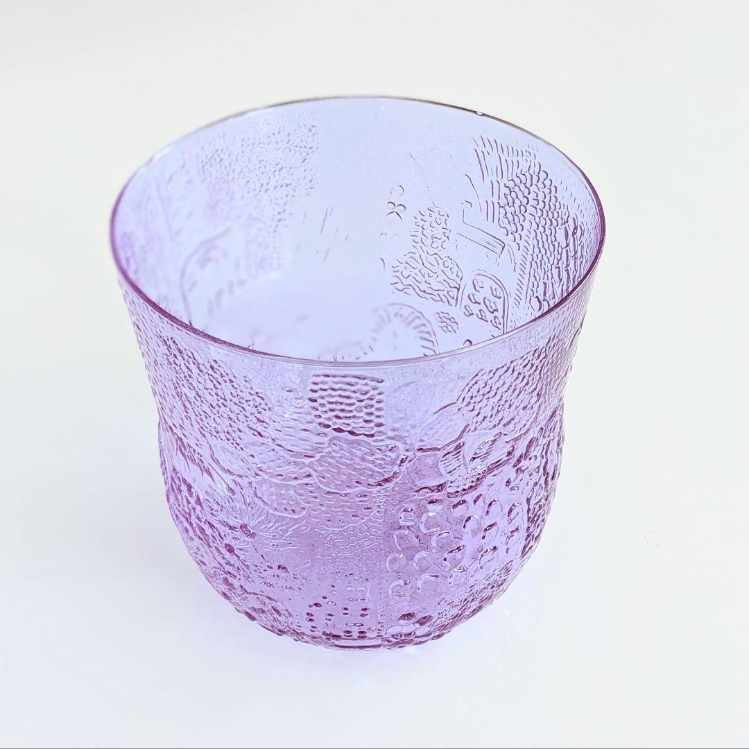 ヌータヤルヴィ フローラ ベース アメジスト ラージ Oiva Toikka