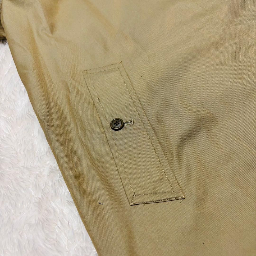 90s バーバリーズ ステンカラー ノバチェック ベージュ コート 2XL
