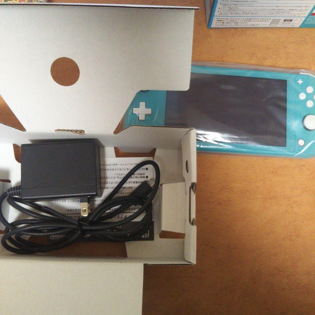 Nintendo Switch Lite ターコイズ + ポケモン2本