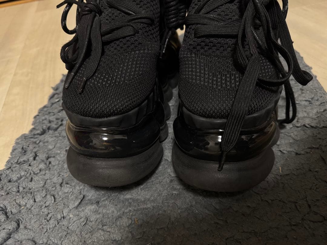 ミキオサカベ 厚底スニーカー ブラック バブルソール