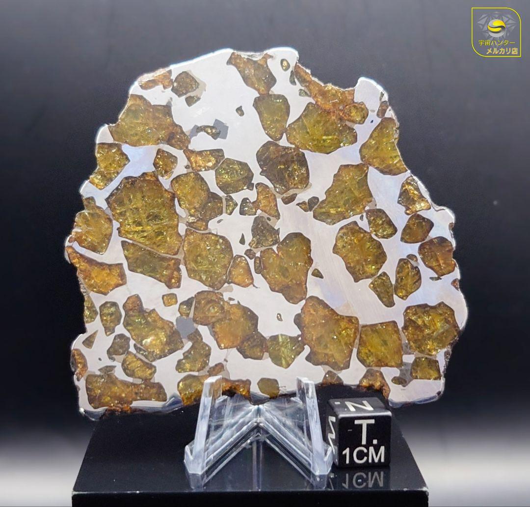 ★51.38g イミラック パラサイト 隕石 Imilac⭐⭐⭐