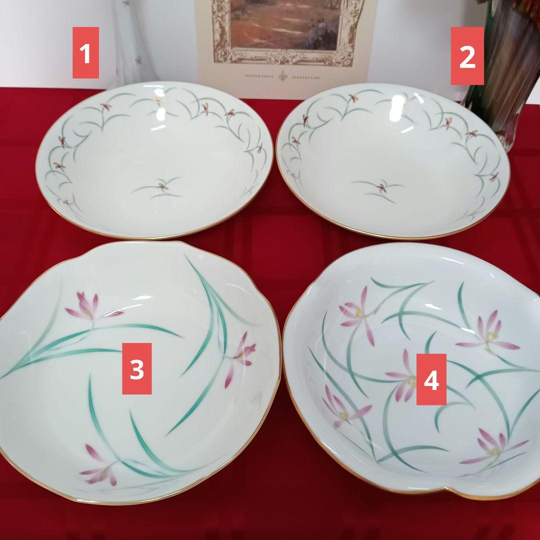 KORANSHA 香蘭社 リンドウ カットレア 大鉢 ４個