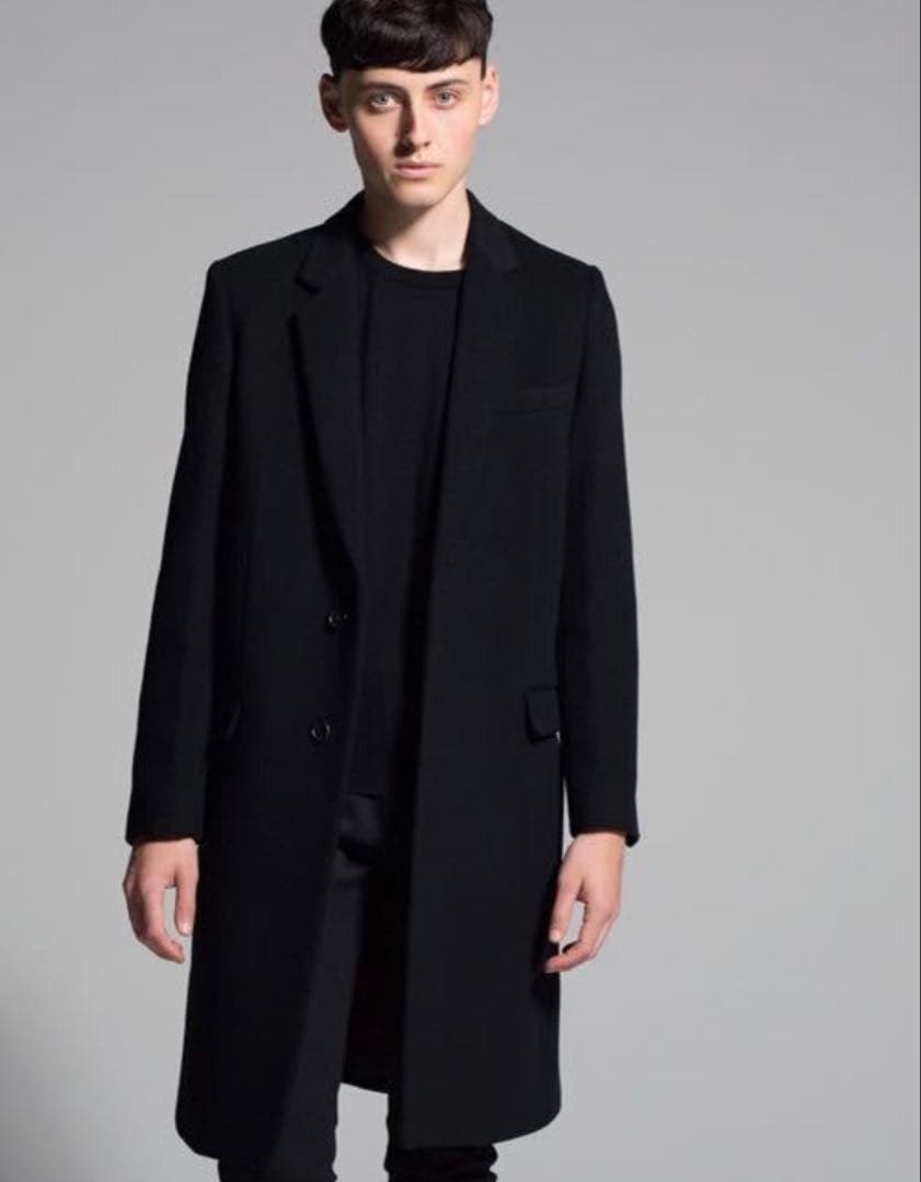 リチウムオム　最高級ピュアカシミヤ 100％　ニュークラシック チェスターコート