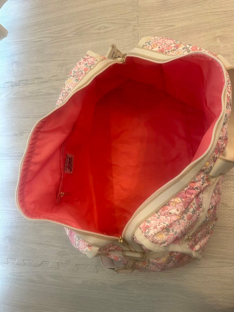 レスポートサック　ボストンバッグ　マイメロ　マイメロディー　サンリオ　ピンク