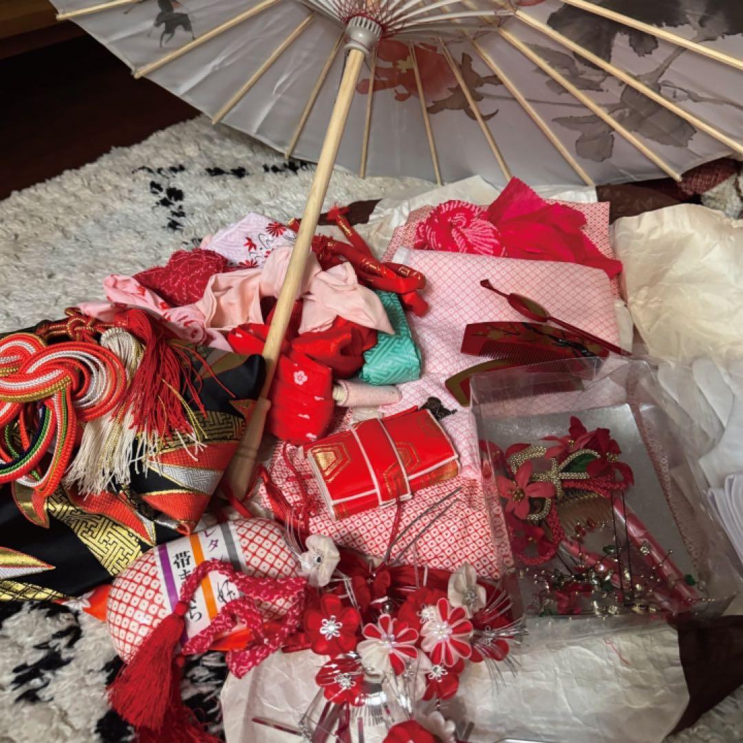 七五三　友禅作家　着物　7歳