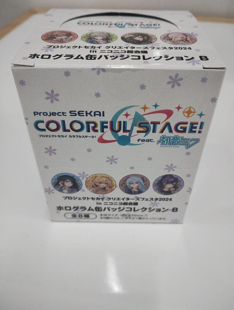 プロジェクトセカイクリエーターズフェスタ2024　缶バッジ＆ePick card