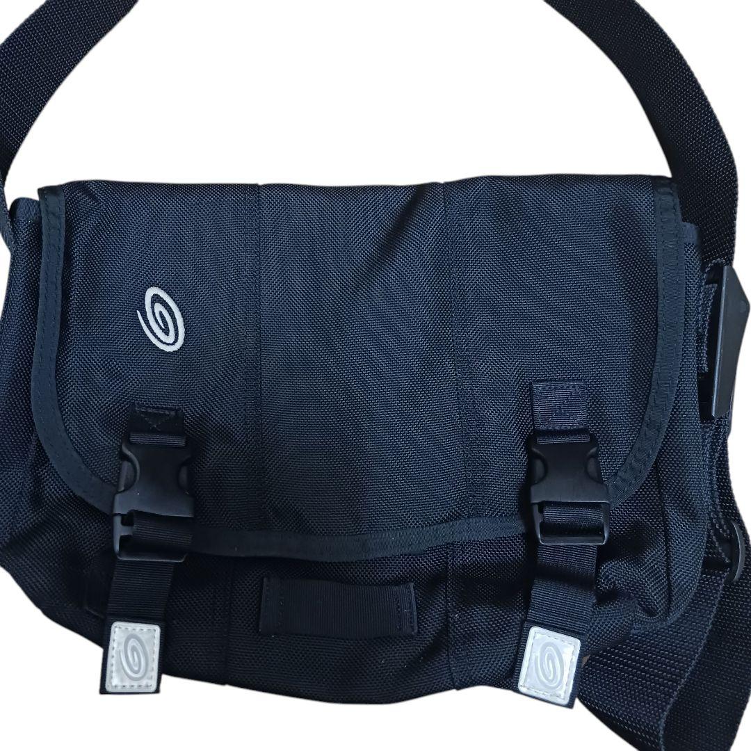 【多機能】TIMBUK2 messenger bag y2k ロゴ刺繍 ブラック