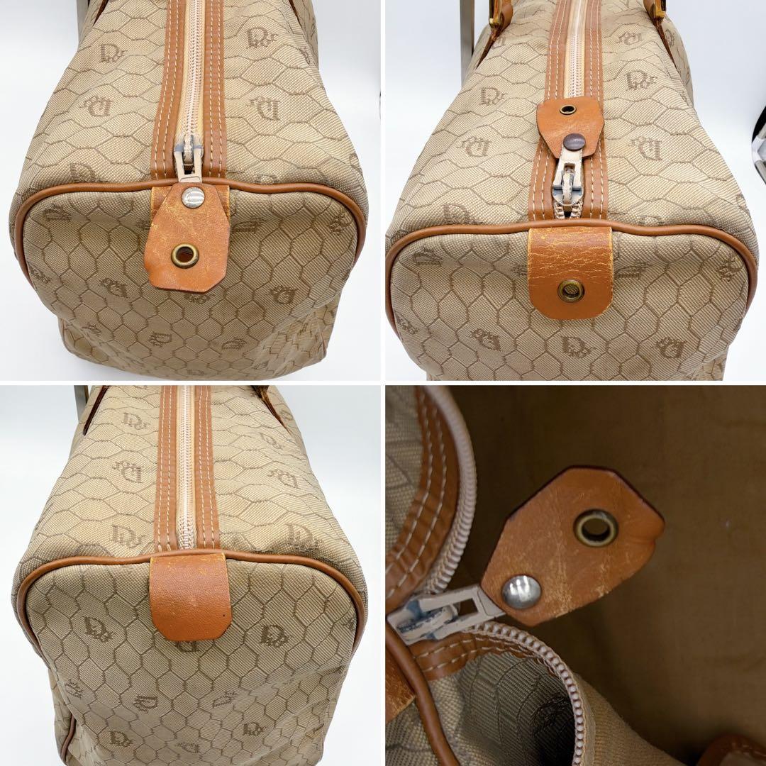 【ディオール】ボストンバッグ 旅行バッグ 大容量 折りたたみ可能 ハニカム 総柄