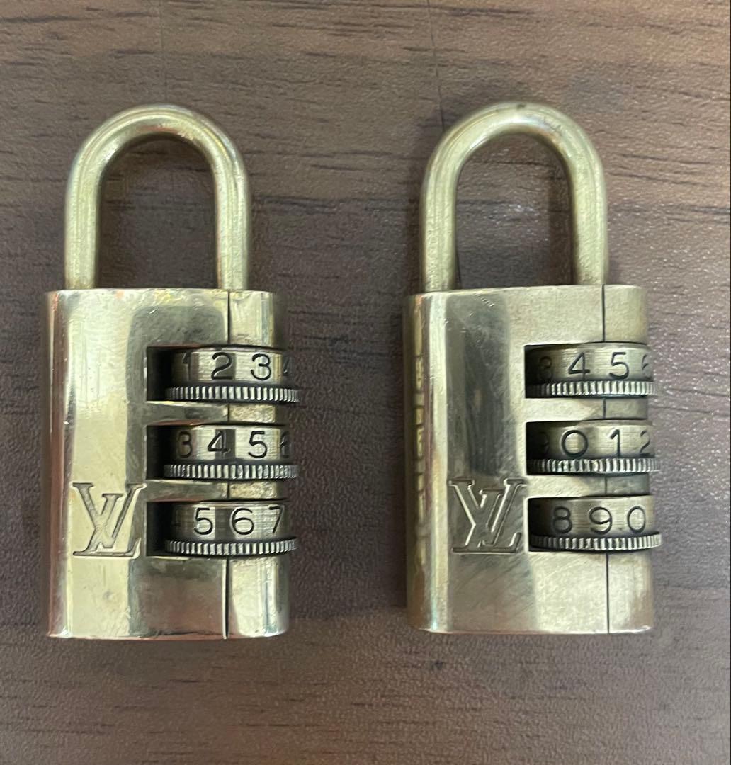 ルイヴィトン カデナ　パドロック ダイヤル式 南京錠 ヴィンテージ
