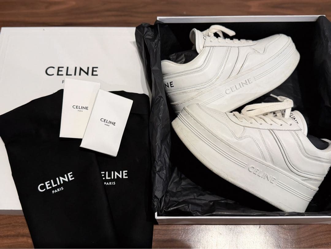CELINE スニーカー ウェッジアウトソール 37