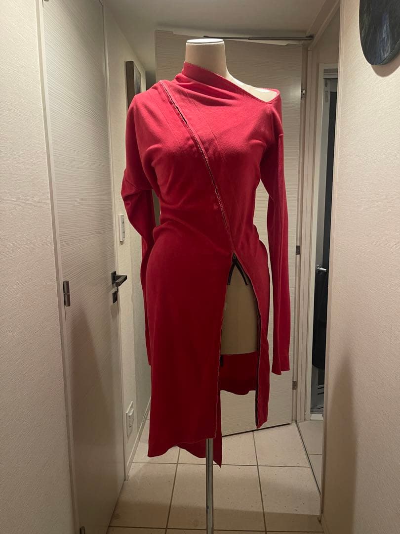 Vivienne Westwood 赤 ラップワンピース Sサイズ