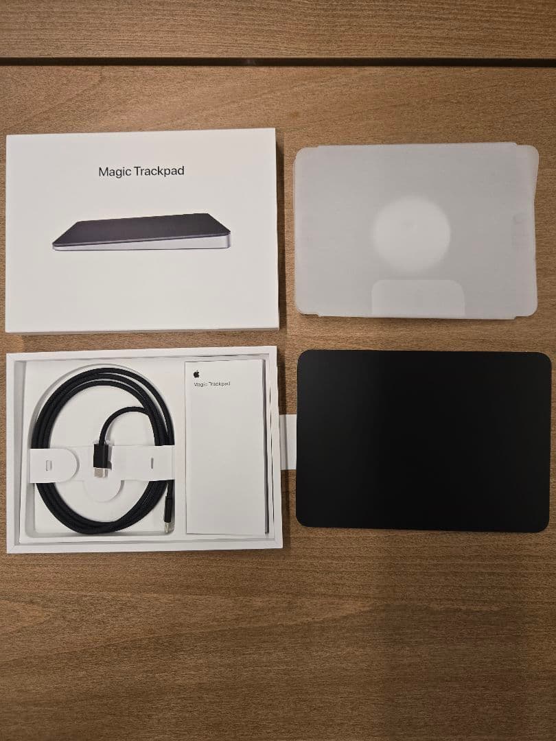 美品 最新モデル USB-C ブラック Apple Magic Trackpad