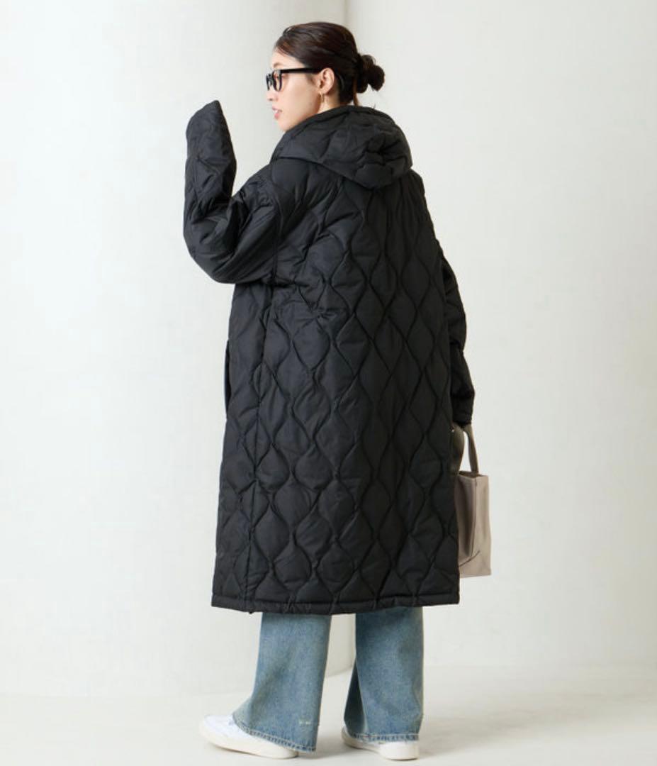 TAION フリークスストア　キルティング フード ロングダウン　ロング　コート