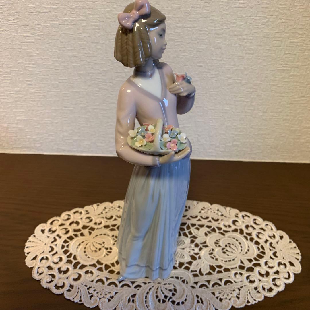 会員限定・希少】LLADRO リヤドロ　 『春の香り』箱付　陶器