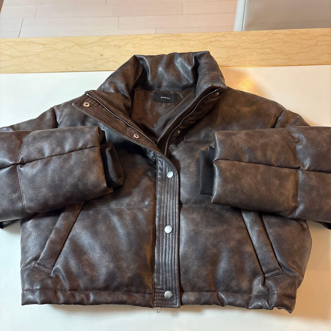 EMODA ダークブラウン ダウンジャケット
